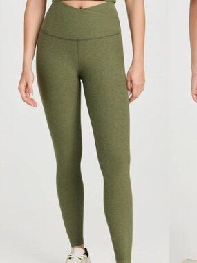 Beyond Yoga Spacedye At Your Leisure High Waisted Legging Green M
